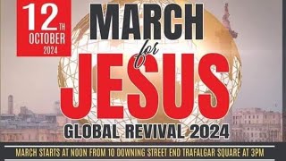 March for Jesus  London Trafalgar Square [upl. by Gilman64]