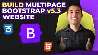 Complete Bootstrap v53 Tutorial in Hindi🔥Create Multipage Website using Bootstrap with Live Hosting [upl. by Elbertina344]