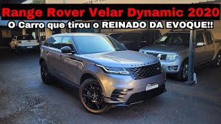 Range Rover Velar SE RDYNAMIC P340 2021 Oque aconteceu com a EVOQUE [upl. by Hsiri]