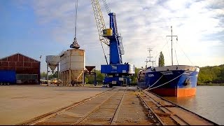 Gottwald Hafenmobilkran Teil 2  Gottwald mobile harbor crane Part 2 [upl. by Ahsikyt]