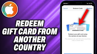 How To Redeem Apple Gift Card From Another Country 2024  Quick Help [upl. by Guerra516]