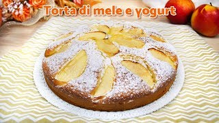 TORTA DI MELE E YOGURT  Ricetta Facile  Il Paradiso Delle Tentazioni [upl. by Akirea]