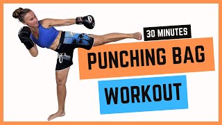 30minute Punching Bag Workout [upl. by Anidualc686]