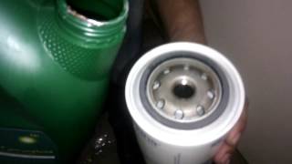 How To Change Lube Oil Filter Of Diesel Generator [upl. by Goldshell489]