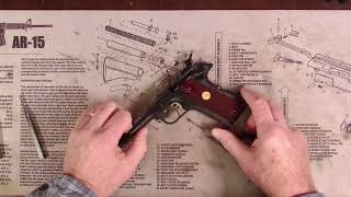 How to Match Tune a Perfect 1911 Pistol Trigger  Its Super Easy [upl. by Wier]