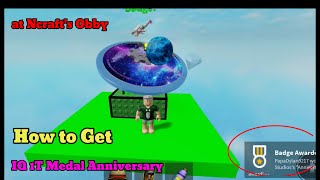 How to get IQ 1T Medal Anniversary  Ncraft Obby [upl. by Hardunn841]