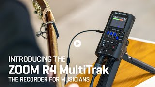 Introducing the Zoom R4 MultiTrak Recorder [upl. by Leatri]