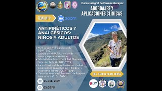 ANTIPIRÉTICOS Y ANALGÉSICOS [upl. by Natsyrk]