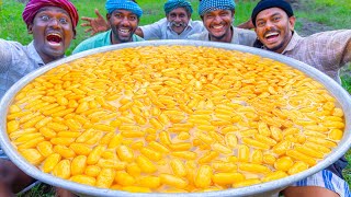 RASGULLA  1000 CHAM CHAM Rasgulla Recipe  Bengali Sweet Recipe Cooking In Village  Dessert Recipe [upl. by Kristos807]