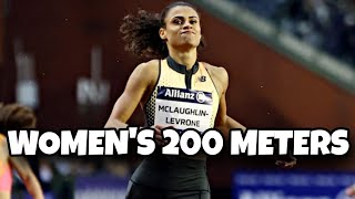 Sydney McLaughlin Levrone 200m Dominance  Brussels Diamond League 2024 [upl. by Torie]