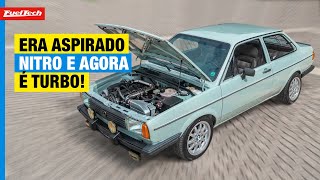 Voyage Turbo era Nitro e agora tem 300cv e anda muito [upl. by Sussman]