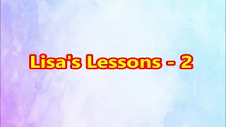 TTABLOG 00224  Lisas Lessons  2 [upl. by Elsworth]