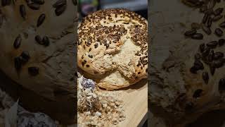 🤍Dinkelbrot mit Sonnenblumenkerne🤍 recipe food reels fypシ゚viral tasty [upl. by Rola]