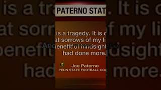 Paterno Sparks Chaos at Penn State [upl. by Haleak]