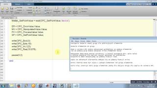 44 Matlab  PLC Data Exchange OPC server Script [upl. by Terchie]