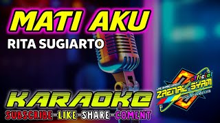 mati akurita sugiarto karaoke tanpa vocalfull bass [upl. by Ellora]