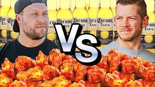 Hot Wings 10 Minute Challenge ft Demolition Ranch [upl. by Kristel899]