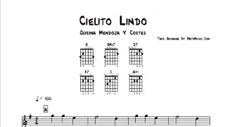 Cielito Lindo Guitar Tabs  Guitar Pro  With Free Tabs Download [upl. by Anileba835]