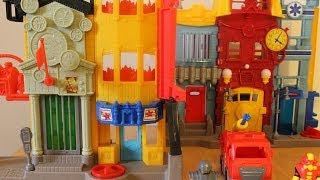 imaginext rescue city center play set [upl. by Anatole]