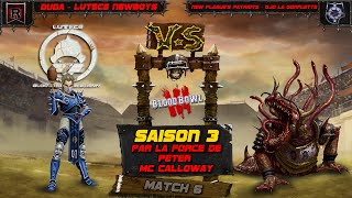 BLOOD BOWL 3 S3  Union Elfique vs Nurgle  un match de Force Pure [upl. by Annirok]