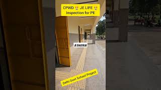 CPWD JE Life  SSC JE Life  SSC JE work  cpwd JE work profile  ssc je work profile sscje cpwd [upl. by Odrahcir]