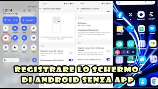 Come registrare lo schermo di Android senza app [upl. by Campbell]