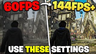 BEST PC Settings for Hogwarts Legacy Maximize FPS amp Visibility [upl. by Johannessen513]