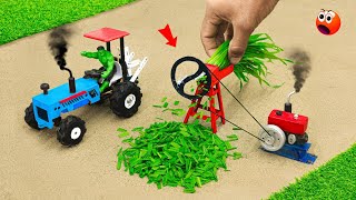 Top most creative Diy mini tractor videos of farm animals  machinery agriculture science project [upl. by Yelekreb]