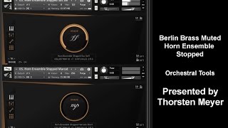 Berlin Brass Muted Horn Ensemble Stopped Orchestral Tools [upl. by Norah207]