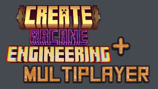 Setting Up Applied Energistics 2  Create Arcane Engineering  Multiplater Modded Minecraft [upl. by Ailssa]