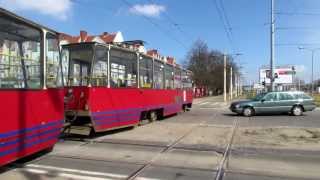 Trams of Szczecin [upl. by Aicirtap]