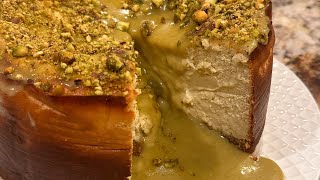 This pistachio cheesecake is heavenly A must try 😋 [upl. by Schaeffer]