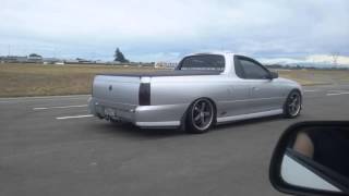 v8 Holden ute vs mitsi vr4 [upl. by Wing]