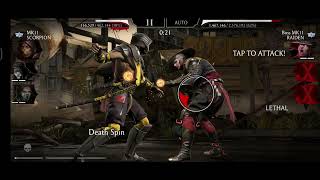 Shirairyu Fatal Tower And Earthrealm Tower Boss 200  Brutality Card Gear  Mk Mobile Game [upl. by Nael]