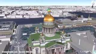 Saint Petersburg sightseeings from the sky [upl. by Quiteris]