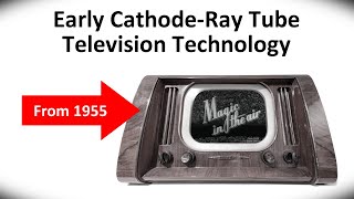 Cathoderay Tube Television Technology 1950s [upl. by Yanetruoc]