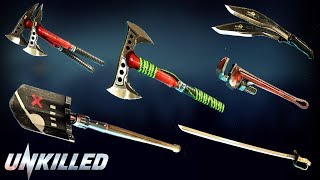 UNKILLED  All Melee Weapons  Lomelvo [upl. by Laroc535]