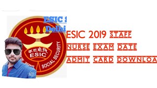 esic 2019 exam date admit cardhall ticket download [upl. by Anivel114]