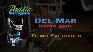 Dr Gene James Pacific Fitness Del Mar home gym [upl. by Euqinomad]