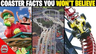 15 INSANE Roller Coaster Facts You WONT BELIEVE WTF [upl. by Mazel]