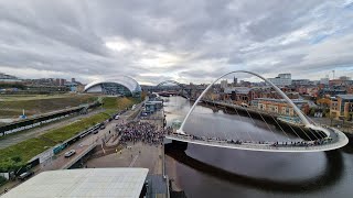 181123 Quayside Newcastle upon Tyne Palestine Demo [upl. by Gerbold]