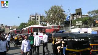 Bus Stand  Kurla  Mumbai City  INDIA  4K VIDEO [upl. by Ydaf]