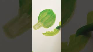 LETTUCE leaf paint [upl. by Kera]