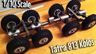 How Its Made  Tatra 813 KOLOS 8x8 110 Scale [upl. by Reo486]