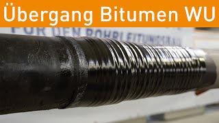 Einbindung auf Bitumen Werksumhüllung mit Kunststoffsystemen  Kebu [upl. by Alexandria]