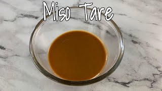 Authentic Miso Tare Recipe [upl. by Anuaek646]