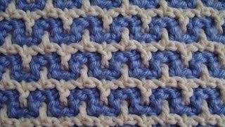 Interlocking Crochet™  Castle Top [upl. by Gabrila]