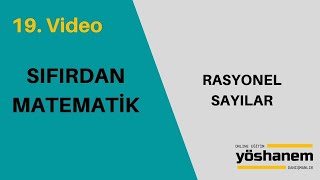 YÖS SIFIRDAN MATEMATİK  RASYONEL SAYILAR onlineyöskursu yöskursu temelmatematik [upl. by Rudolfo613]