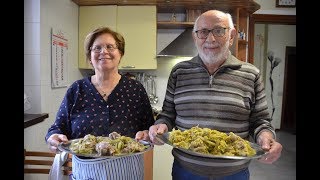 IL CAPRETTO CON I CARDONCELLI  RICETTE DELLA NONNA MARIA [upl. by Bigford]