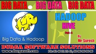 BIG Data  Hadoop  Hive Part4 by Suresh [upl. by Abbye]